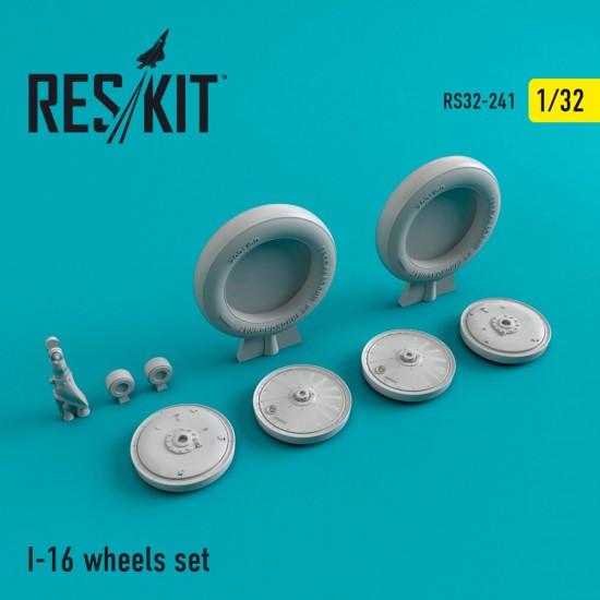 1/32 Polikarpov I-16 Wheels set for ICM kits