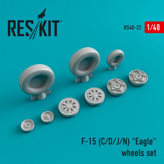 1/48 McDonnell Douglas F-15 C/D/J/N Eagle Wheels Set
