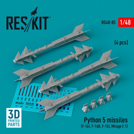 1/48 Rafael Python 5 Missile (4pcs)