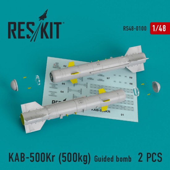 1/48 KAB-500Kr (500kg) Guided Bomb (2pcs)