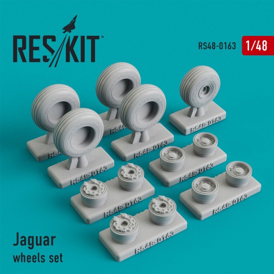 1/48 Sepecat Jaguar Wheels set for Kitty Hawk/Airfix/Heller kits