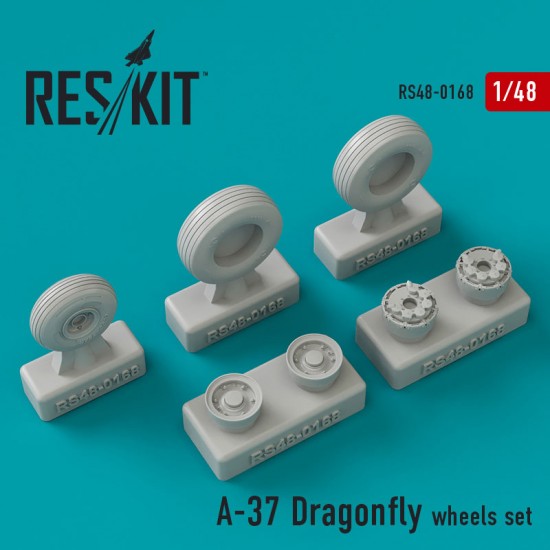 1/48 Cessna A-37 Dragonfly Wheels