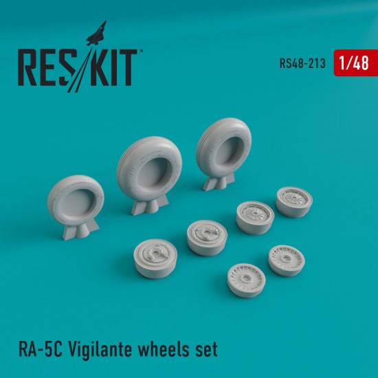 1/48 RA-5 Vigilante Wheels set for Trumpeter kits