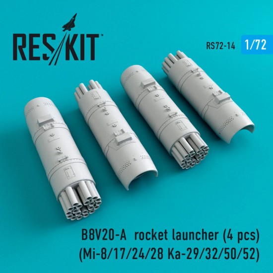 1/72 B8V20-А Rocket Launcher (2pcs)
