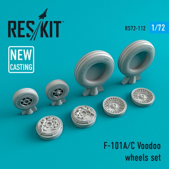 1/72 McDonnell F-101 (A/C) Voodoo Wheels set