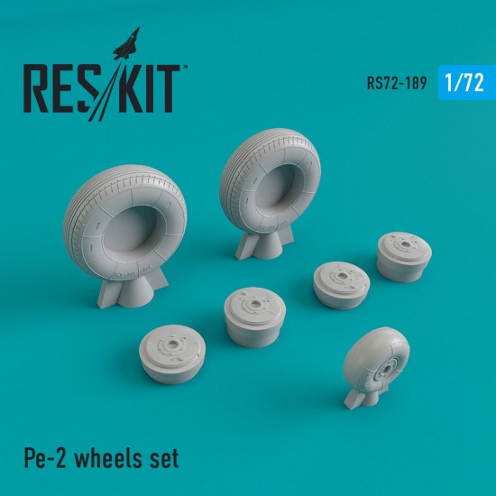 1/72 Petlyakov Pe-2 Wheels set for Zvezda kits
