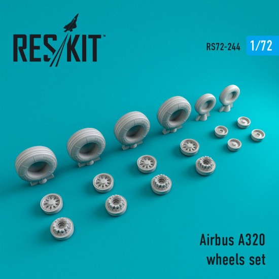 1/72 Airbus A320 Wheels set