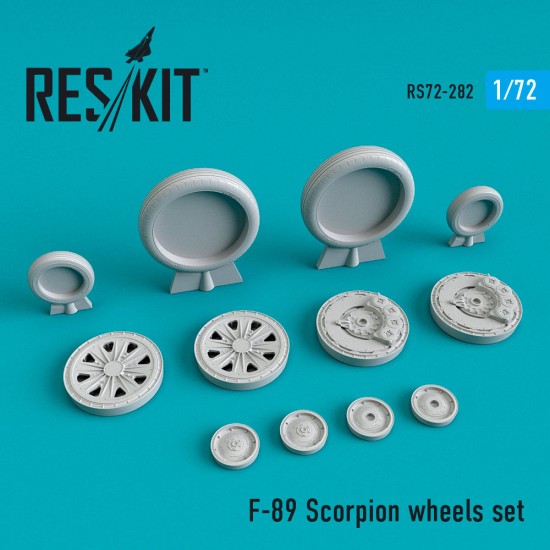 1/72 F-89 Scorpion Wheels set for Revell/Academy kits