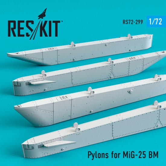 1/72 Mikoyan-Gurevich MiG-25 BM Pylons for ICM kits