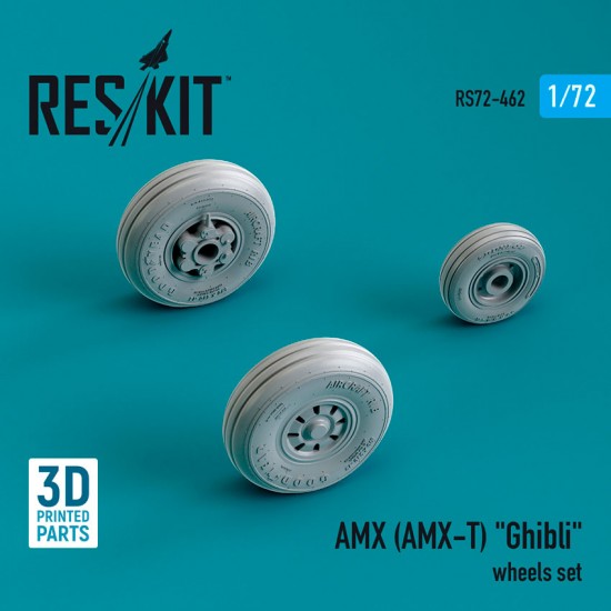 1/72 Amx (AMX-T) Ghibli Wheels Set