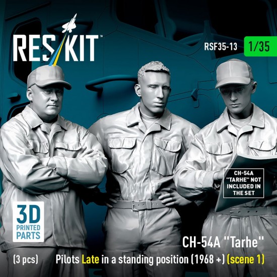 1/35 CH-54A Tarhe Pilots Late in a standing position (1968 +) (3pcs)