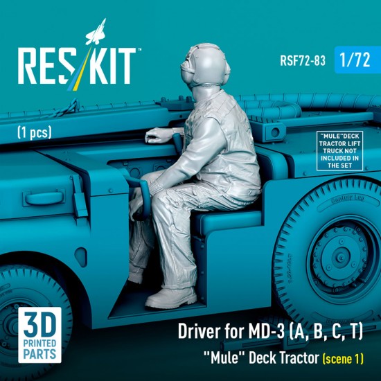 1/72 Driver for MD-3 (A/B/C/T) Mule Deck Tractor (scene 1)