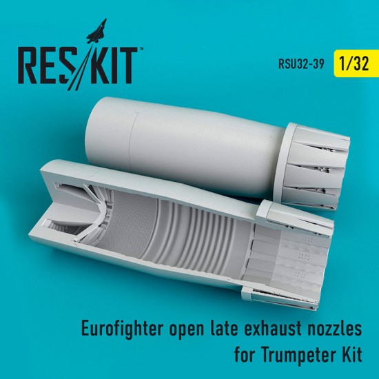 1/32 Eurofighter Typhoon Open (late type) Exhaust Nozzles for Trumpeter Kit