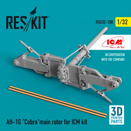 1/32 AH-1G Cobra Main Rotor for ICM Kit