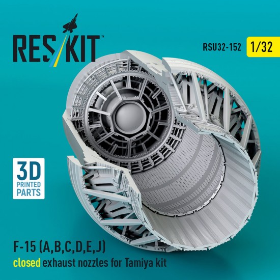 1/32 F-15 (A/B/C/D/E/J) Closed Exhaust Nozzles for Tamiya Kit