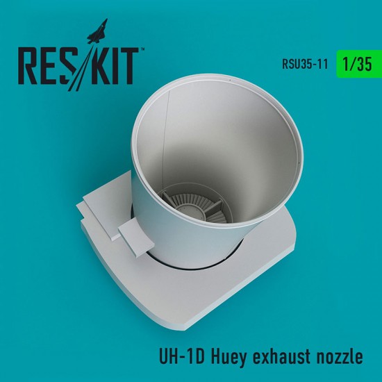 1/35 Bell UH-1D Huey Exhaust Nozzle for Dragon/Kitty Hawk/Panda Models kits