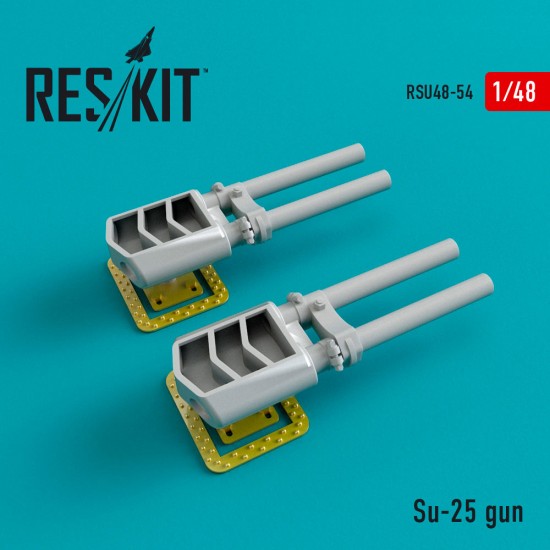1/48 Sukhoi Su-25 Gun (2pcs) for KP/Kitty Hawk kits