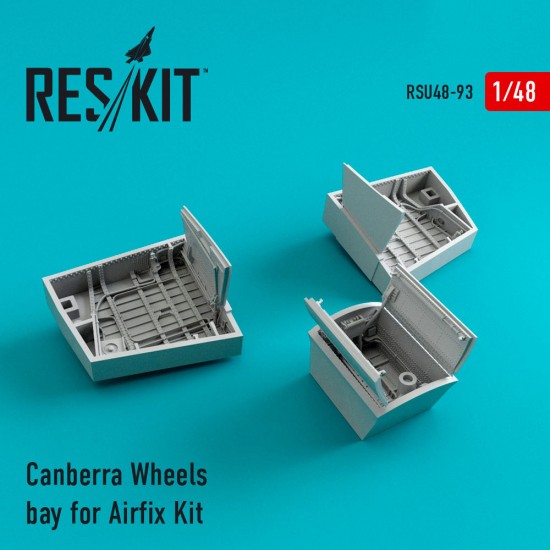 1/48 English Electric Canberra Wheels Bay for Airfix kits