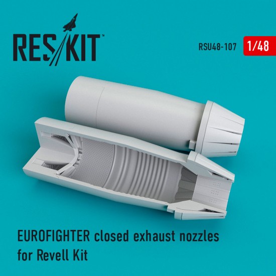 1/48 Eurofighter Typhoon Multirole Fighter Closed Exhaust Nozzles for Revell Kit