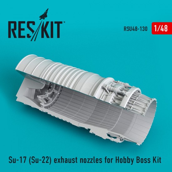 1/48 Sukhoi Su-17 (Su-22) Exhaust Nozzles for Hobby Boss Kit