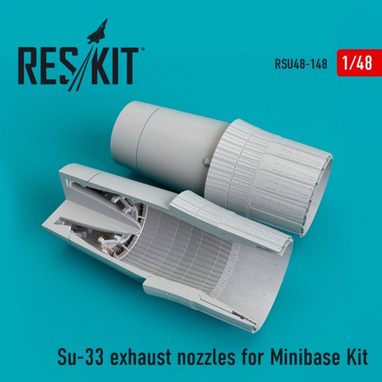 1/48 Sukhoi Su-33 Exhaust Nozzles for Minibase Kits