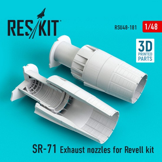 1/48 SR-71 "Blackbird" Exhaust Nozzles for Revell kits
