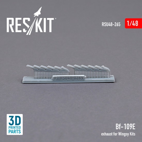 1/48 Messerschmitt Bf-109E Exhaust for Wingsy Kits