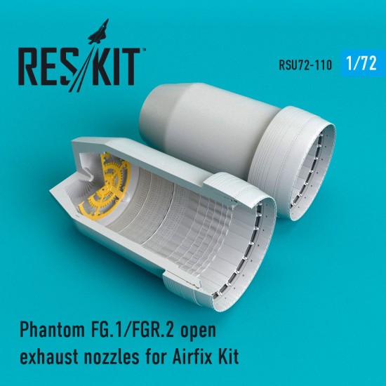 1/72 McDonnell Douglas Phantom FG.1/FGR.2 Open Exhaust Nozzles for Airfix Kit