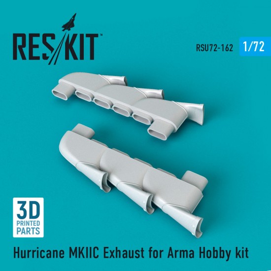 1/72 Hawker Hurricane MKIIC Exhaust for Arma Hobby kit