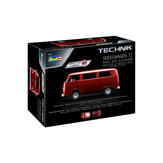 1/24 Volkswagen T2 Bus Technik kit (simple Plug-in)