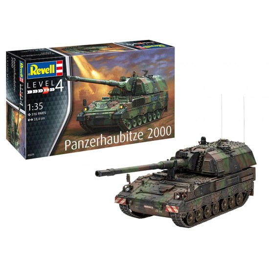 1/35 Panzerhaubitze 2000 Self-propelled Gun