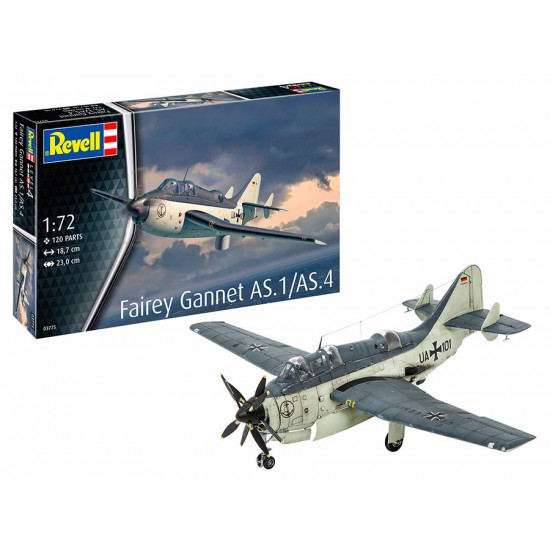 1/72 Fairey Gannet AS.1/AS.4 (Royal Australian Navy version from 1967 Decals Included)