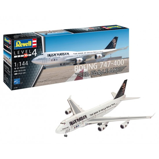 1/144 Boeing 747-700 Iron Maiden "Ed Force One"