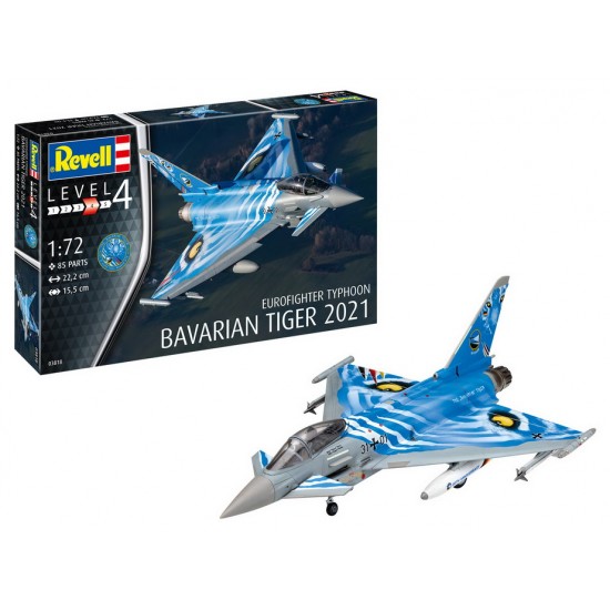 1/72 Eurofighter Typhoon "The Bavarian Tiger 2021"