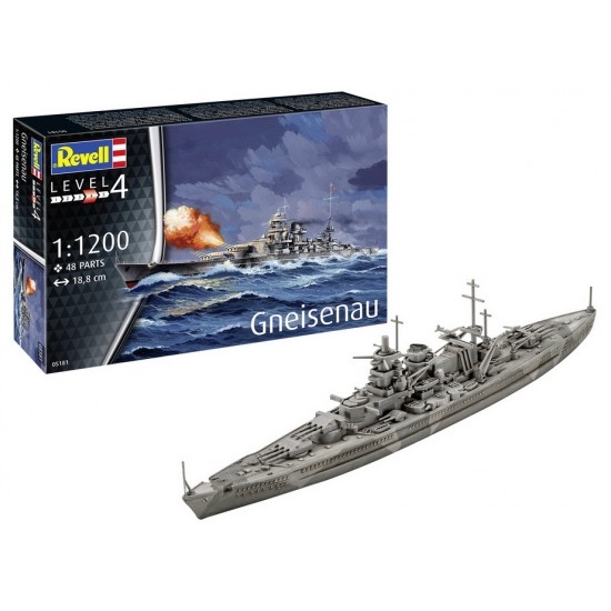 1/1200 German Battleship Gneisenau