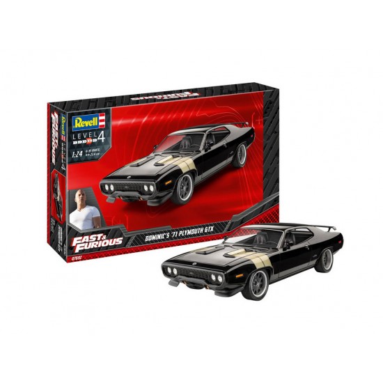 1/24 Fast & Furious - Dominic's 1971 Plymouth GTX