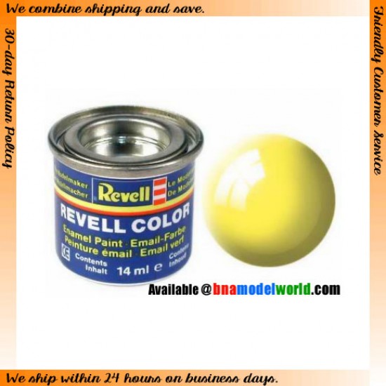 Enamel Paint - Gloss Yellow 14ml