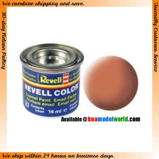 Enamel Paint - Matt Luminous Orange 14ml