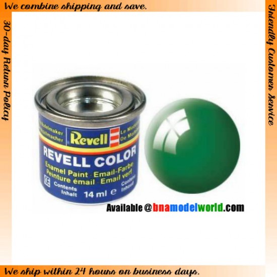 Enamel Paint - Gloss Emerald Green 14ml
