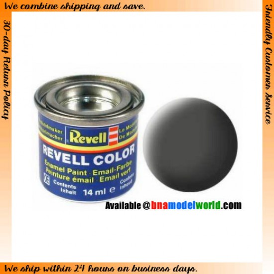 Enamel Paint - Matt Bronze Green 14ml