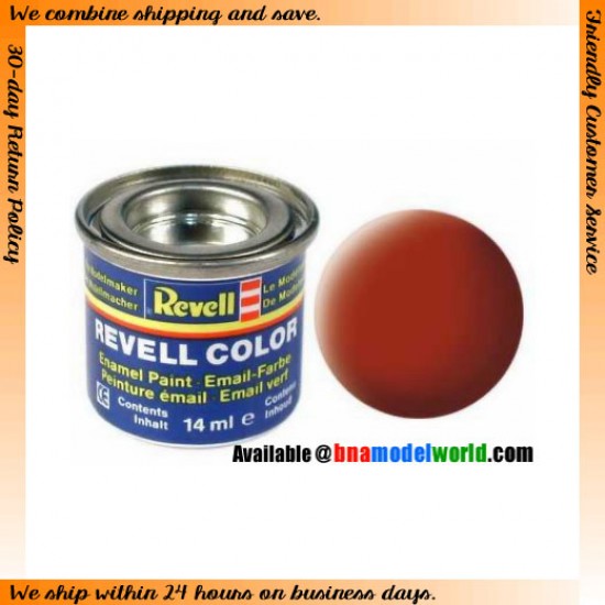 Enamel Paint - Matt Rust 14ml