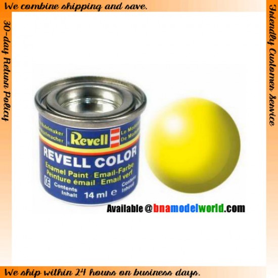 Enamel Paint - Silk Luminous Yellow 14ml