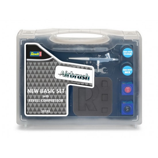 Revell Models Airbrush Basic Set for Beginner (single action spray gun