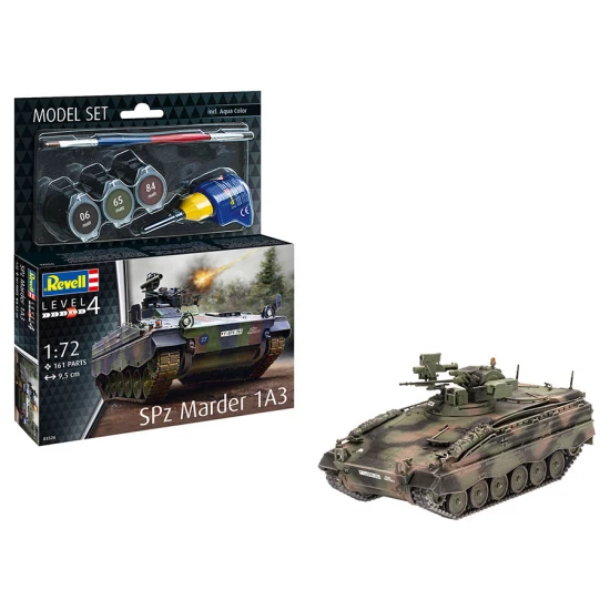 1/72 SPz Marder 1A3 Model Set (kit, glue, brush, paints)
