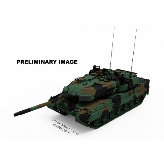 1/35 Model Set Leopard 2A7A1 (kit, paints, glue, brush)
