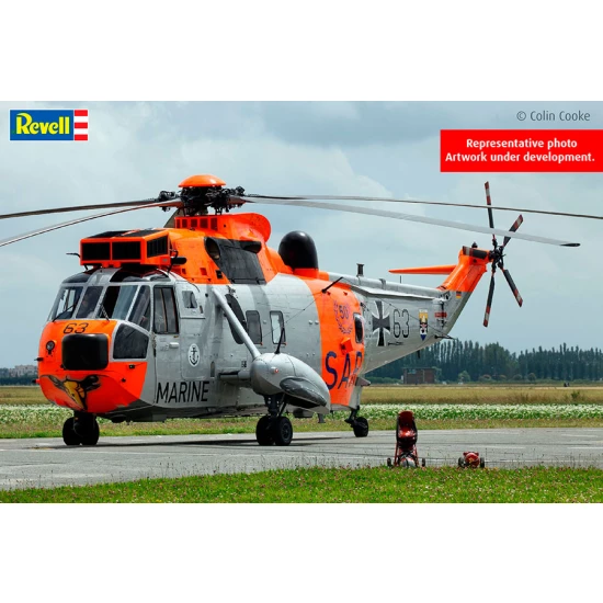 1/72 Model Set Westland Sea King Mk. 41 (kit, paints, glue, brush)