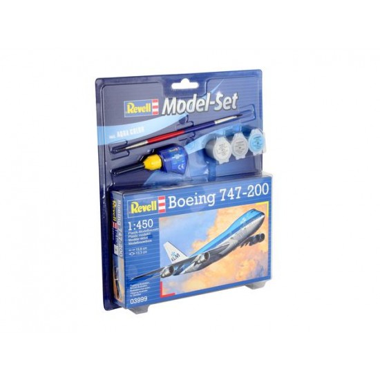 1/450 Boeing 747-200 Jumbo Jet Model Set 