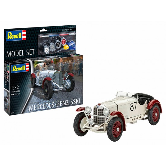 1/32 Model Set - Mercedes-Benz SSKL (kit, paints, brush, glue)