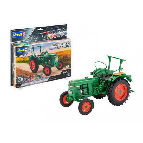1/24 Deutz D30 Tractor Model Set