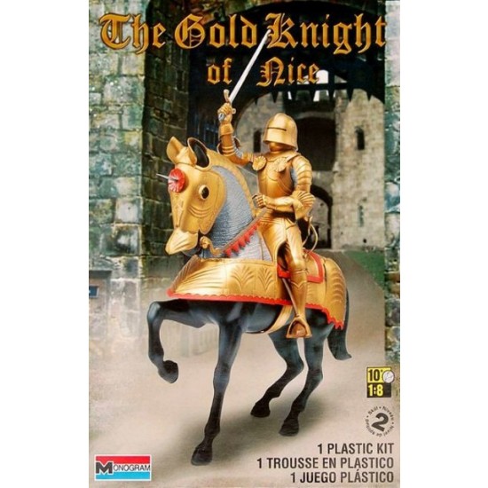 1/8 The Gold Knight of Nice with Head (1 Figure+Horse)